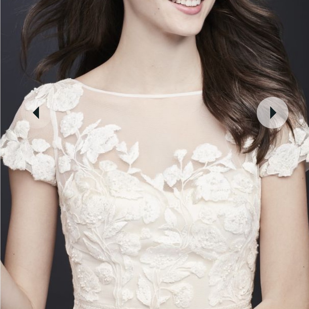 💙($1058) Melissa Sweet NWT wedding dress - Picture 4 of 12